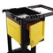 Rubbermaid Commercial Locking Cabinet, For Rubbermaid Commercial Cleaning Carts, Yellow FG618100YEL - alternate 2
